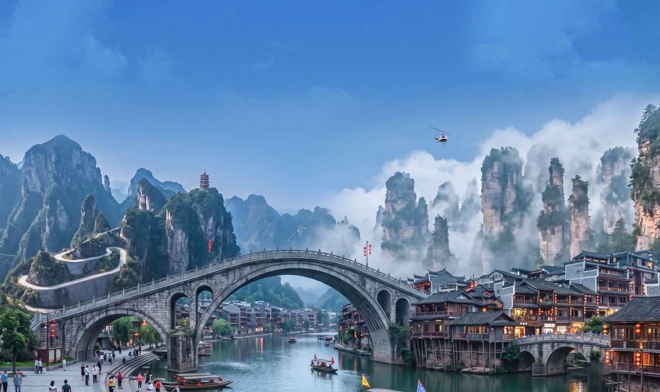 ÂN THI - TUYÊN ÂN - PHƯỢNG HOÀNG CỔ TRẤN - TRƯƠNG GIA GIỚI | 6N5Đ